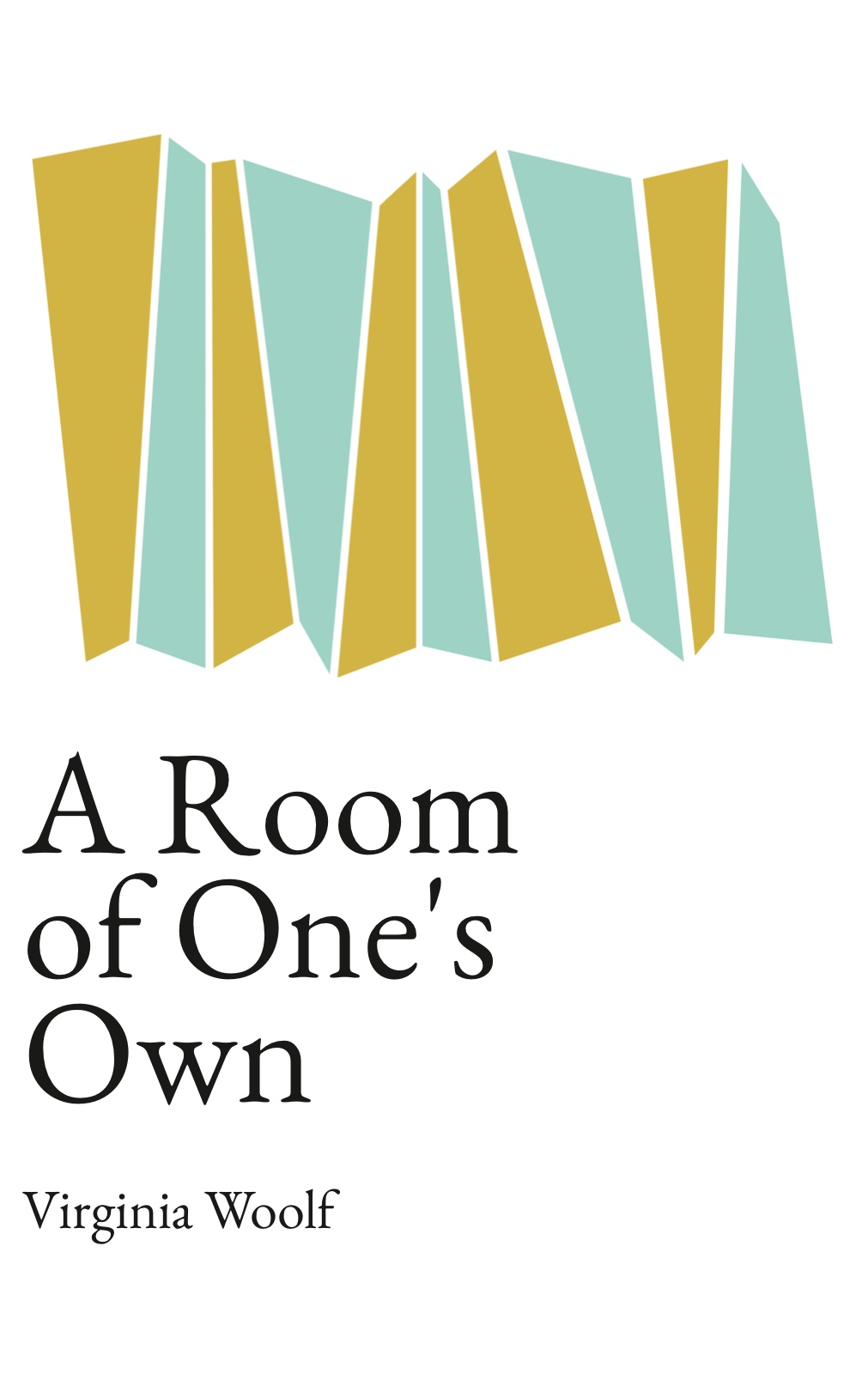 A Room of One's Own by Virginia Woolf, Crossroads Edition cover